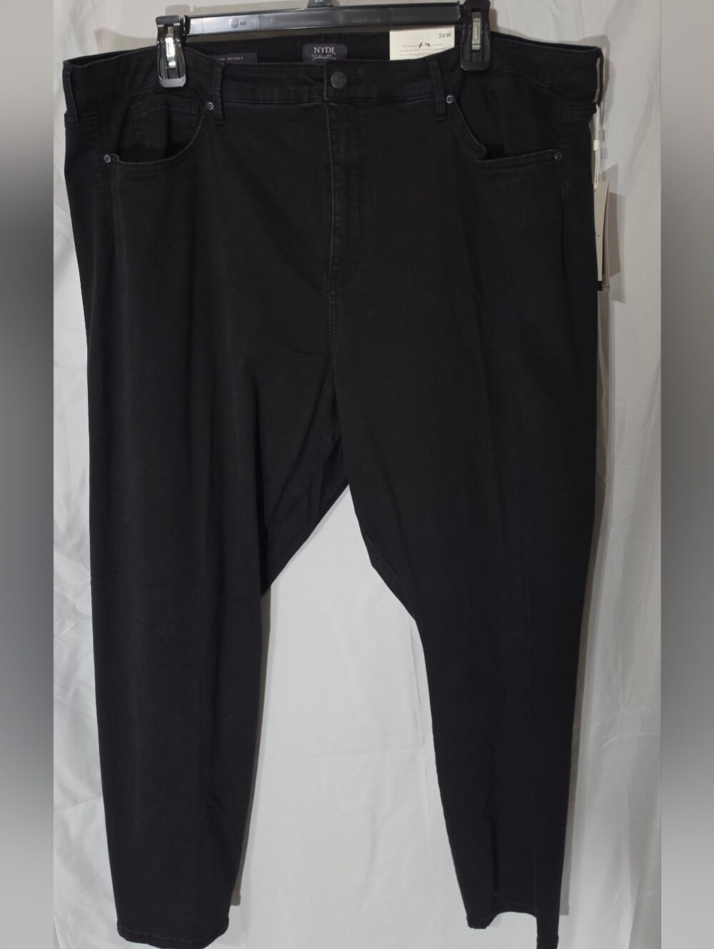 NYDJ Women's Black Skinny Jeans